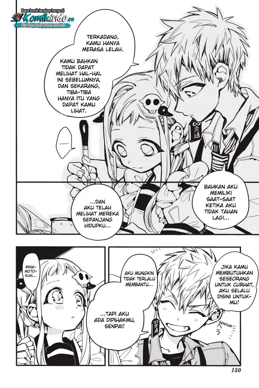 Jibaku Shounen Hanako-kun Chapter 15 Bahasa Indonesia